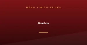 Bonchon Menu With Prices