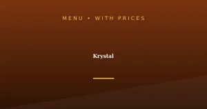 Krystal Menu With Prices